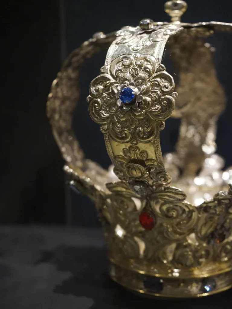 La corona que iba a lucir la Virgen. Foto: Museo de Villena