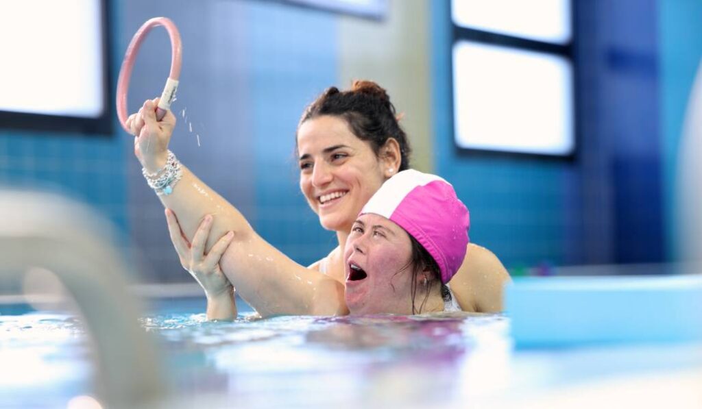 Una de las actividades de la fundación. Foto: APSURIA.