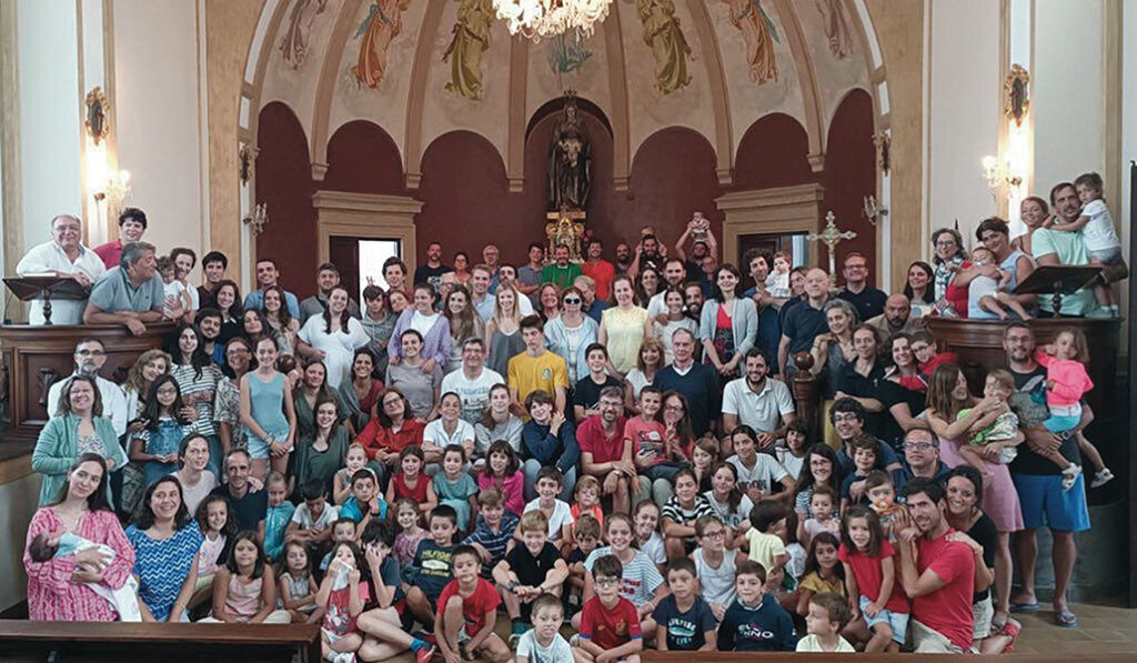 El apoyo de otros matrimonios en la parroquia de Buen Suceso los sostuvo. Foto: parroquia del Buen Suceso.