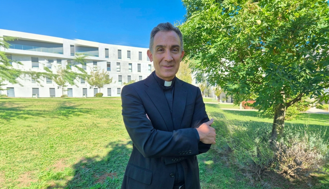 El nuevo rector del Seminario Internacional Bidasoa. Foto cedida.
