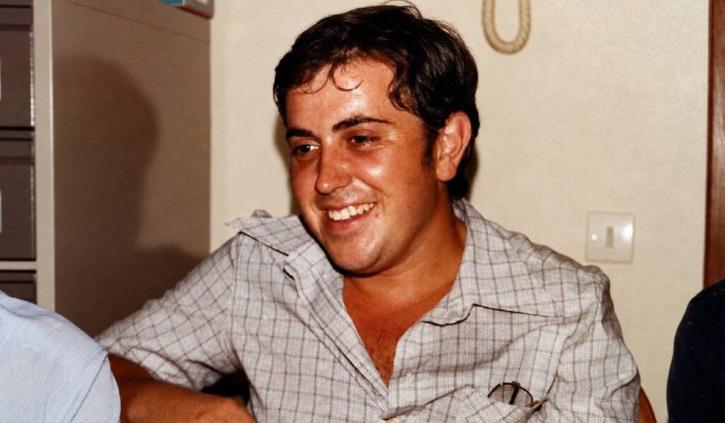 Ignacio Osuna en su juventud. Foto cedida por Fernando Osuna.