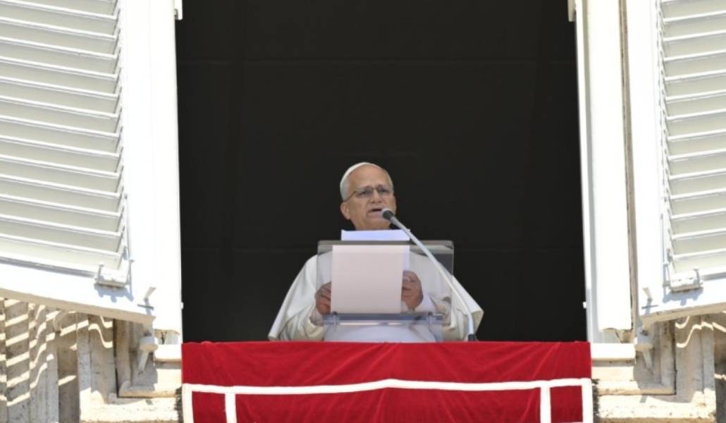 El Santo Padre durante sus palabras. Foto: Vatican Media.
