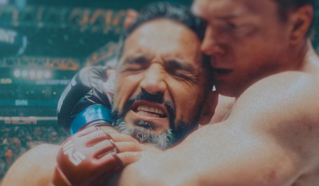 MK y Rick R. M. en uno de los momentos del combate.