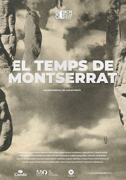 Cartel de 'El temps de Montserrat'