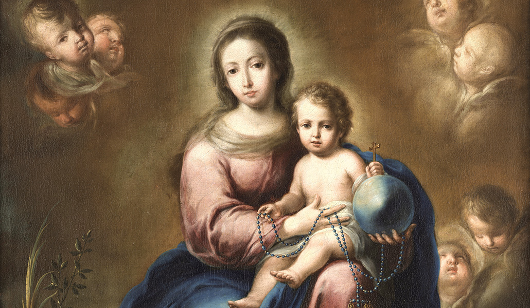 'Virgen del Rosario', de Domingo Martínez.