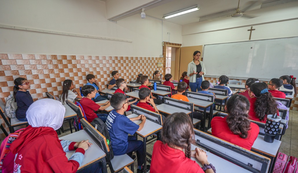 Para muchos ha sido el primer contacto con los pupitres en tres años. Fotos: PLJ.