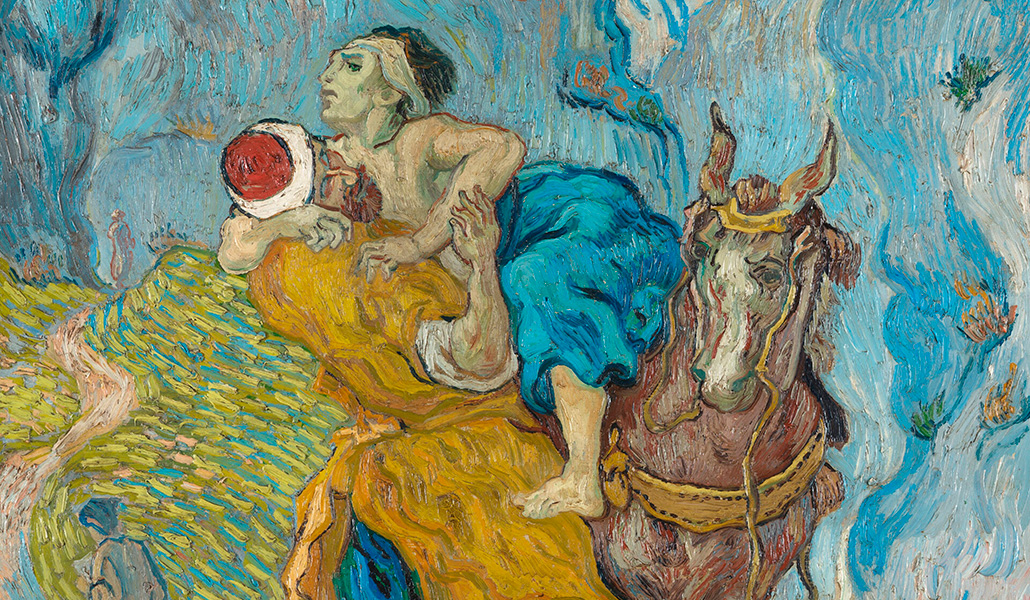 'El buen samaritano', de Vincent van Gogh. Kröller-Müller Museum en Otterlo (Países Bajos).