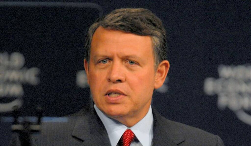 El rey Abdalá II. Foto: Foro Económico Mundial.