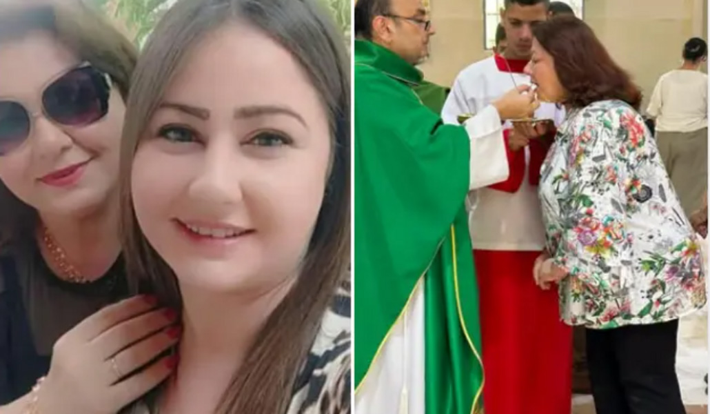 Madre e hija cristianas fallecidas en el ataque.