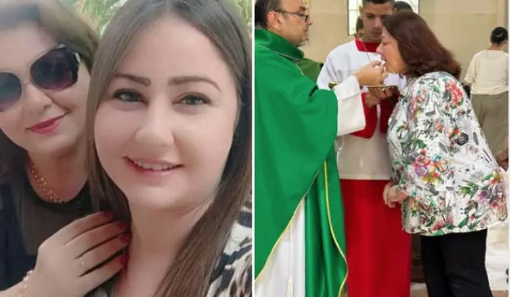 Madre e hija cristianas fallecidas en el ataque. Foto distribuida por AsiaNews.