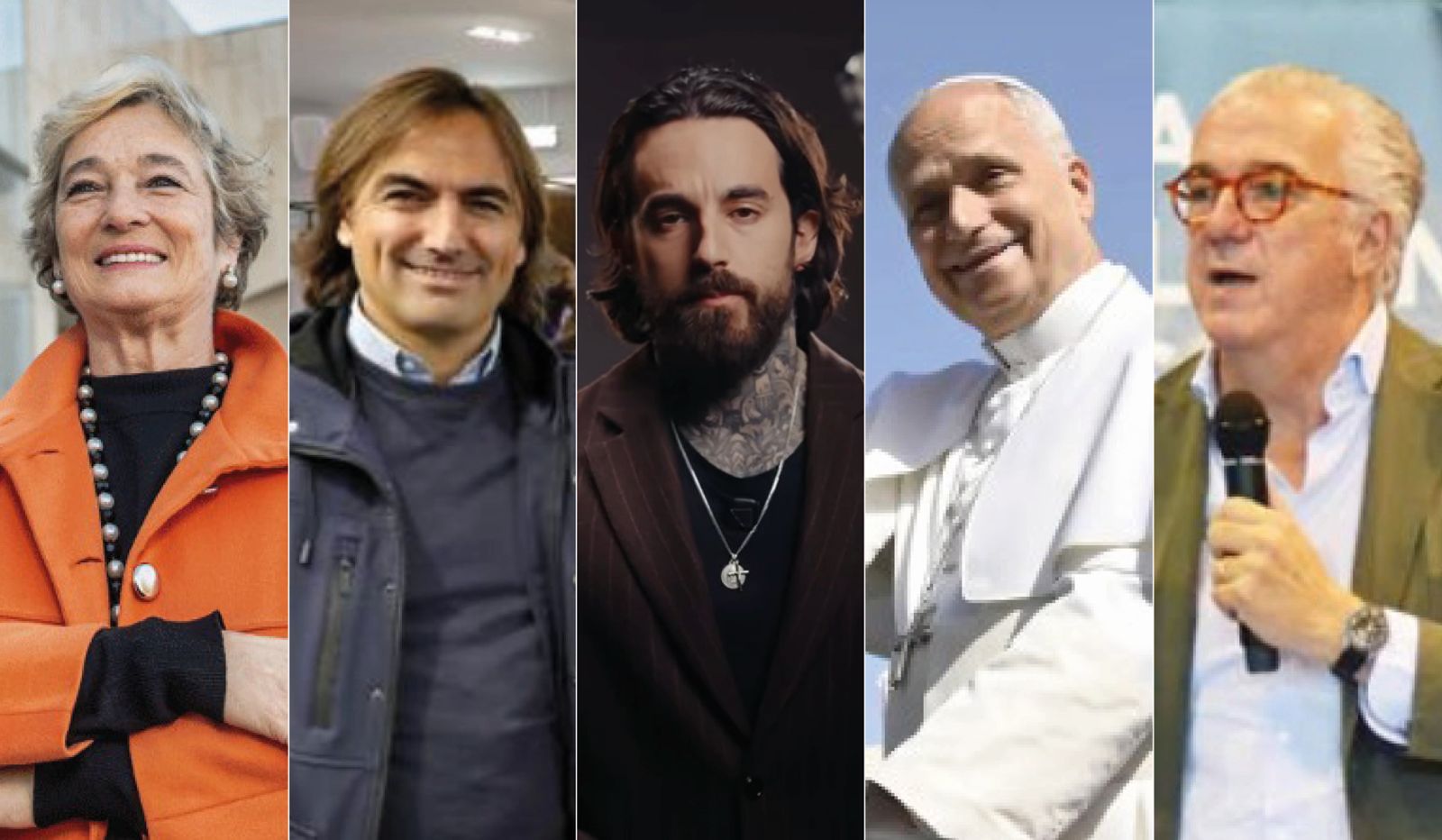 Algunos de los galardonados por Misión y Religión en Libertad. Foto de creación propia.